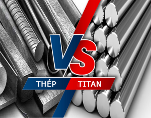 Thép và titan kim loại nào tốt hơn