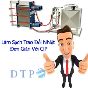 Vệ sinh máy trao đổi nhiệt đơn giản với phương pháp CIP