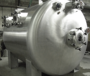 Bồn gia nhiêt được làm bằng Titan