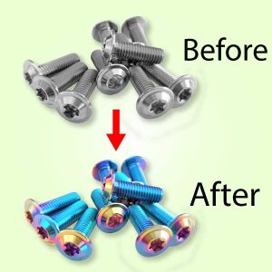 Cách lên màu titan